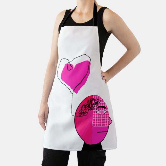 Delantal Amor en la mente (in situ)
