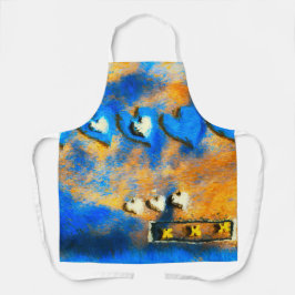 Delantal Amor y besos