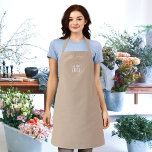 Delantal Añadir color de Personalizado de guiones modernos<br><div class="desc">Apron personalizado que puede agregar su logotipo y el nombre de su empleado en un guión moderno moderno a un color de fondo editable (haga clic en el botón "editar" y cambie el color de fondo). Incluso se puede cambiar el color de la correa (accesible en la página del producto)...</div>