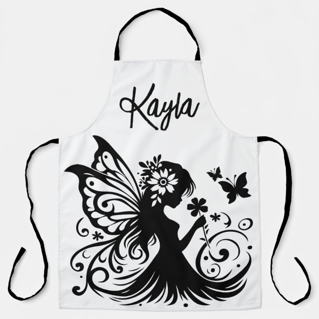 Delantal Añadir el texto (Anverso)