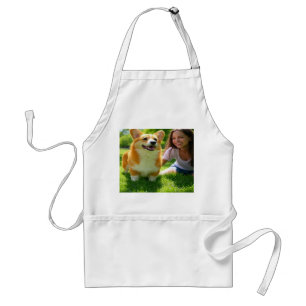 Delantal Añadir Personalizar Mascota de foto personalizada