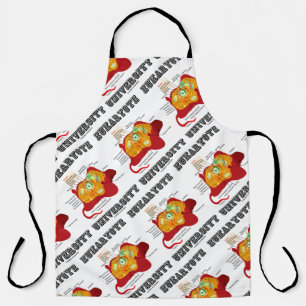 Delantal Anatomía de células animales de la Universidad Euk