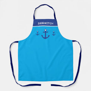 Delantal Anchor de tema náutico Apron