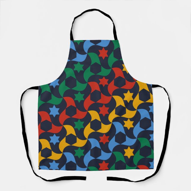 Delantal Andalusian Tiles 12 (Alhambra Palace, Granada) (Anverso)