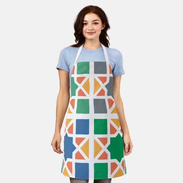 Delantal Andalusian Tiles 4 (Gastado)