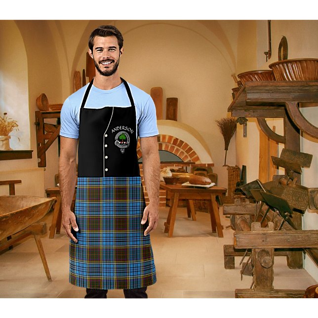 Delantal Anderson Clan Badge & Tartan Kilt Apron (Subido por el creador)
