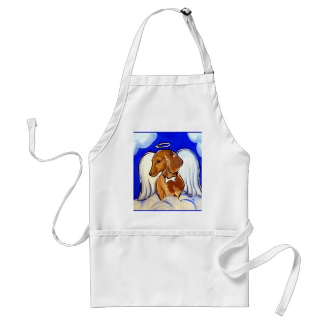 Delantal Angel Dachshund (Frente)