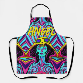 Delantal angel psicodelico