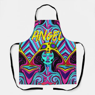 Delantal angel psicodelico