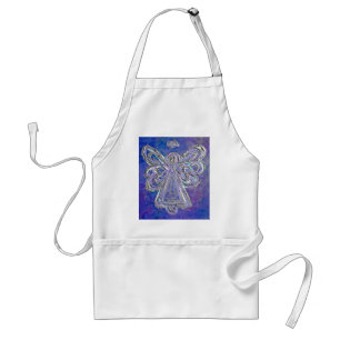 Delantal Ángel púrpura Apron