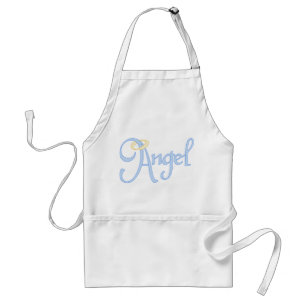 Delantal Angel Text