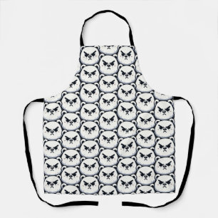 Delantal Angry Polar Bear Design