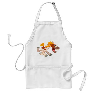 Delantal Animado Personalizado Pinto Horse Apron