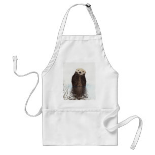 Delantal Animales adorables y esponjosos
