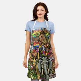 Delantal Animales Apron
