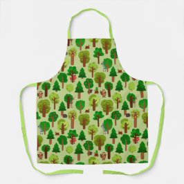 Delantal Animales de bosque adorables