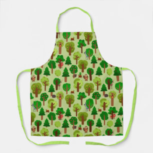 Delantal Animales de bosque adorables