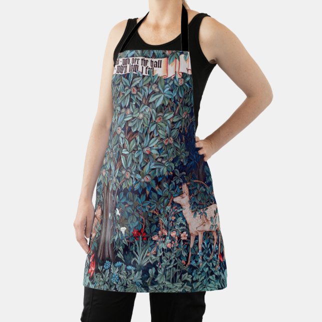 Delantal Animales en el bosque, William Morris (in situ)