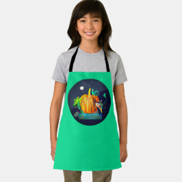 Delantal Animales Mágicos de Halloween – Amigos de Dibujos