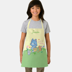 Delantal Anime Tom, Jerry y Tuffy Picnic