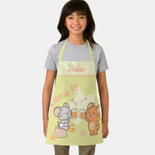 Delantal Anime Tuffy y Jerry Cheese
