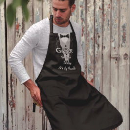 Delantal Aniversario boda Sí Querido, lo siento, mi culpa