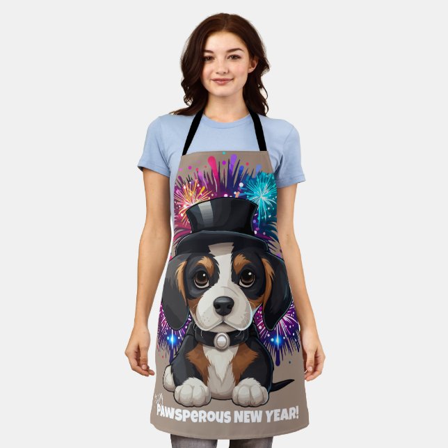 Delantal ¡Año de los Woofs! (Gastado)