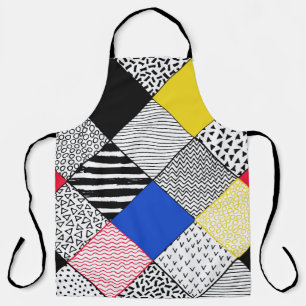 Delantal Antecedentes: pájaros, puntos de polka.