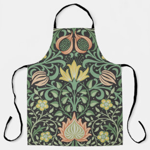 Delantal Antigüedad floral persa William Morris