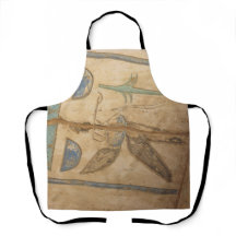 Antiguo jeroglífico egipcio Apron