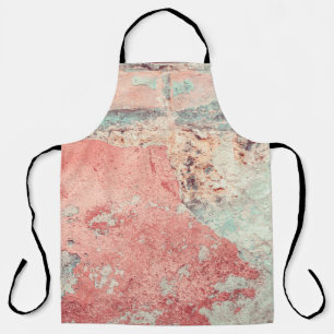 Delantal Antiguo muro de hormigón texturado con defectos na