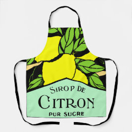 Delantal Antiguo Poster de publicidad de Sirop de Citron Le