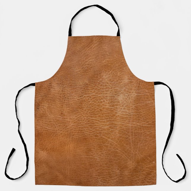 Delantal Antique Leather Texture, TANleather,texture,backgr (Anverso)