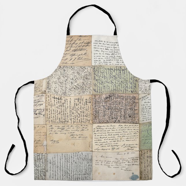 Delantal Antísimas postales Antecedentes de la época france (Anverso)