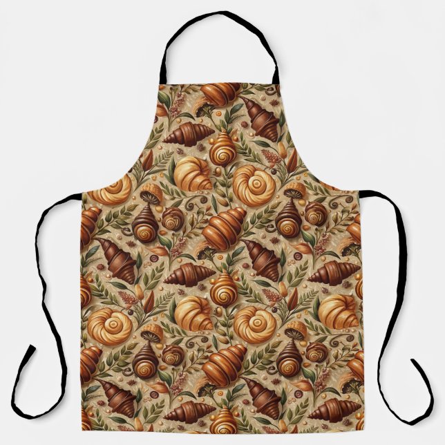 Delantal Antojándose Croissants  (Anverso)