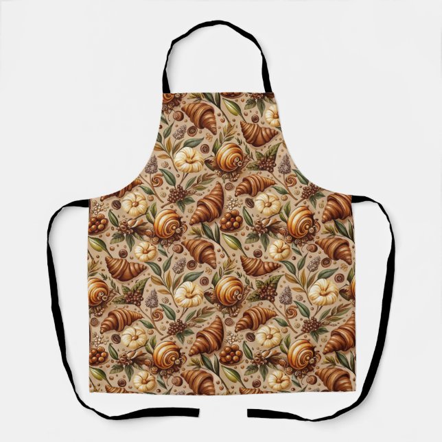 Delantal Antojo de Croissants  (Anverso)