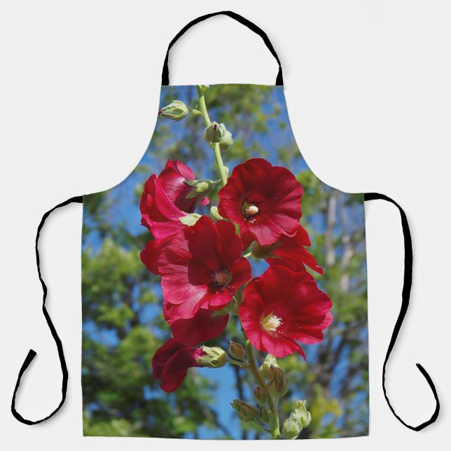 Delantal Antro de Hollyhocks (Anverso)