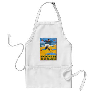 Delantal Anuncio de Skegness de Vintage - La esquidez es ta