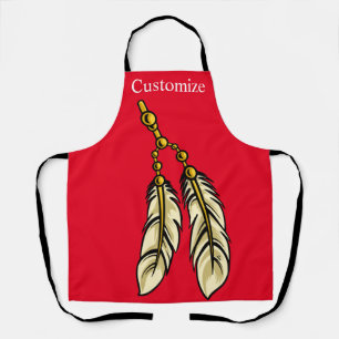 Delantal Apache Feathers Thunder_Cove