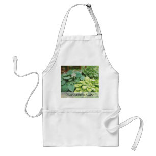 Delantal ¡Apenas un más Hosta!