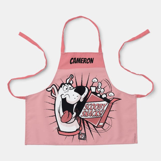 Delantal Aperitivos Scooby-Doo Halftone Scooby (Anverso)