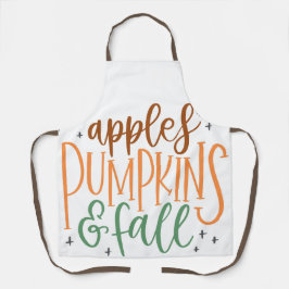 Delantal APLICACIONES, PUMPKINS y CAÍDA