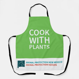 Delantal APNM y APV Apron. Cocine Con Plantas.