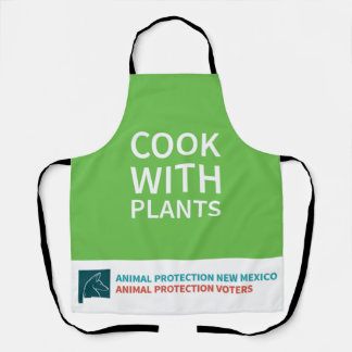 Delantal APNM y APV Apron. Cocine Con Plantas.