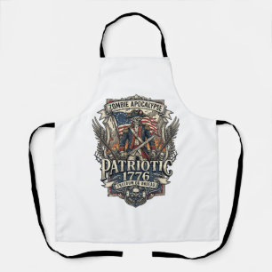 Delantal Apocalipsis Zombie General Zombie Patriota Patriót