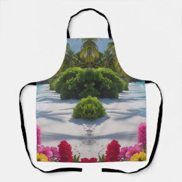 Delantal apósito de chef tropical