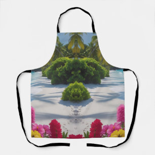 Delantal apósito de chef tropical