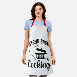 Delantal Apoyar a mamá cocinando