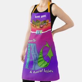 Delantal Apoyo el Apron del Gremio de Arte de Topeka