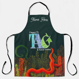 Delantal Apoyo el diseño del Gremio de Arte de Topeka